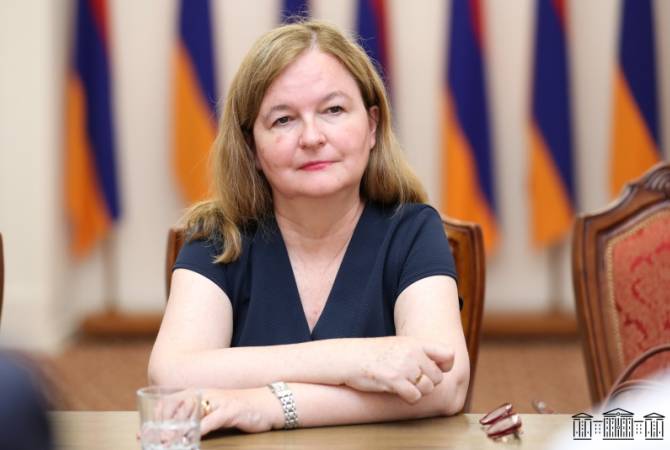 MEP Nathalie Loiseau calls for UNSC action for all UN humanitarian agencies to have 
access to Nagorno Karabakh  