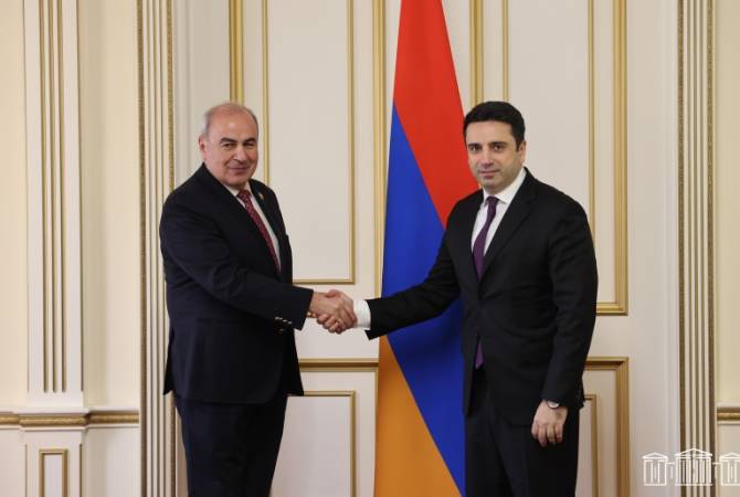  Трудно представить Грузию без богатой армянской культуры: спикер НС Армении 
принял посла Грузии 