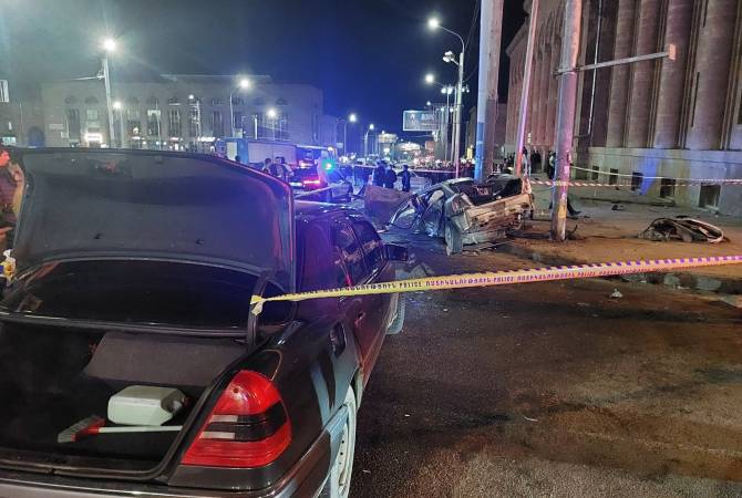 2 orang tewas dalam kecelakaan mobil di Gyumri