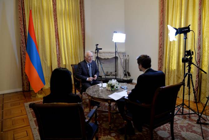 Nous devons rechercher la paix et non la guerre - Président de l'Arménie

