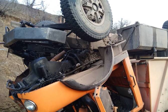 Կապան-Աղվանի ավտոճանապարհին բեռնատարին բախված ավտոմեքենայի 
վարորդը մահացել է