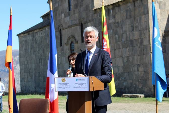 Déplacement  du président de la région Auvergne-Rhône-Alpes en Syunik

