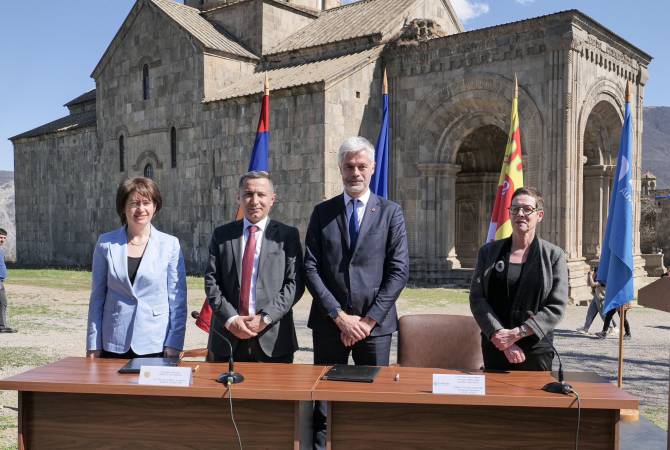 L'Ambassade de France en Arménie se félicite de la signature d'un memorandum de 
coopération  