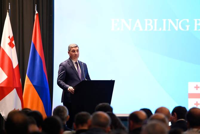 Վրաստանում մեկնարկել է Հայաստան-Վրաստան գործարար համաժողովը