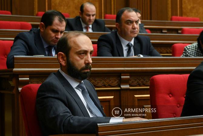  Армении не считает реалистичным установление долгосрочного мира в регионе без 
решения вопроса о правах народа НК 