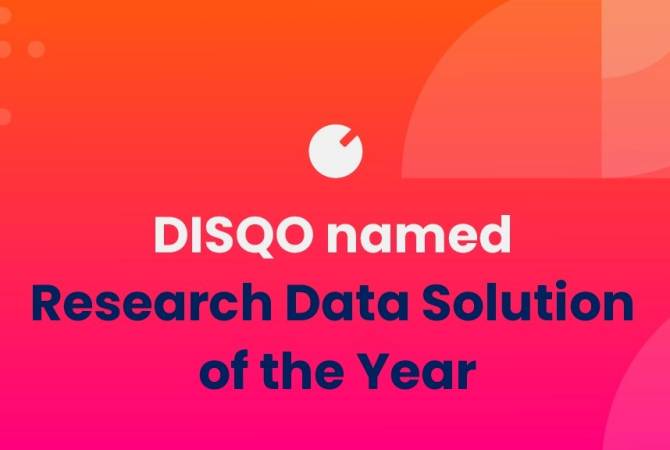 Data Awards назвала компанию DISQO, основанную армянскими специалистами, 
лучшим решением исследования данных 2023 года