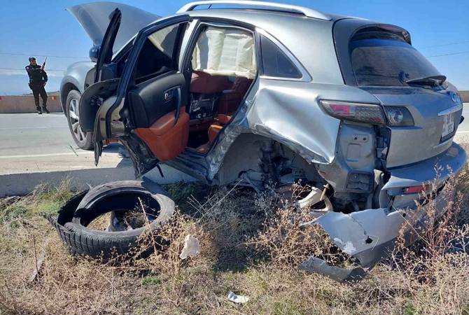  На автодороге Ереван-Гюмри произошло ДТП: есть пострадавшие 