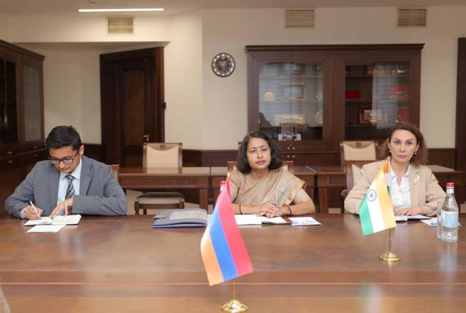 Armenia and India embark on new phase of development of cooperation in defense sector 