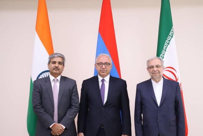 Ermenistan, İran ve Hindistan arasında üçlü formatta ilk siyasi istişare gerçekleşti