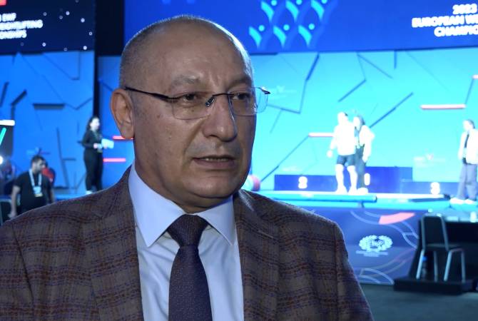 البطولة الأوروبية في يريفان هي أفضل بطولة منظمة في السنوات العشر الماضية-رئيس الاتحاد 
التركي لرفع الأثقال-