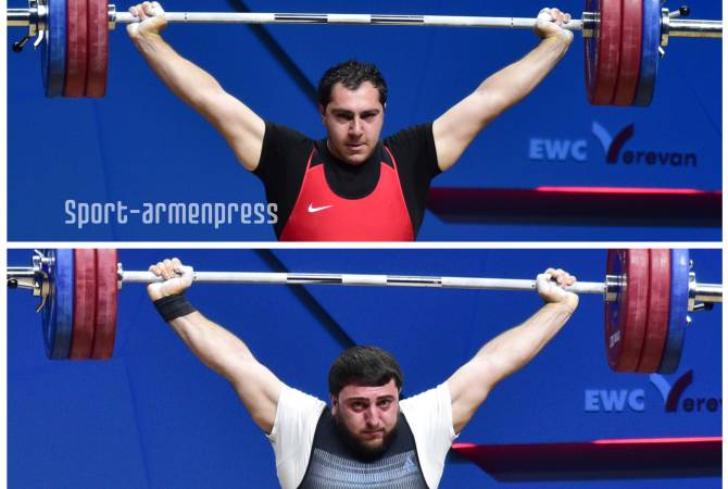  Давид Ованнисян завоевал золото, а Ара Аганян - серебро: ЧЕ по тяжелой атлетике 