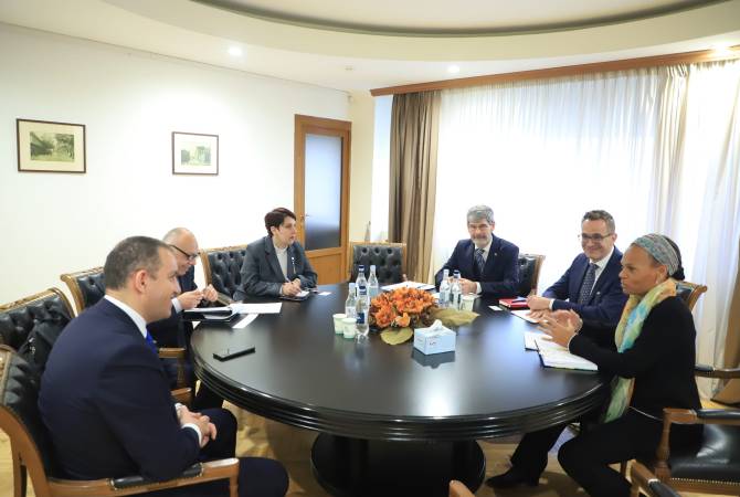 وزير الاقتصاد الأرمني يستقبل المديرة العامة للوكالة السويسرية للتنمية والتعاون وبحث إمكانيات 
الاستثمار