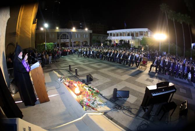 Kilikya Ermeni Katolikosu: Tarihin bu önemli döneminde birlik olmamız dışında başka 
seçeneğimiz yok