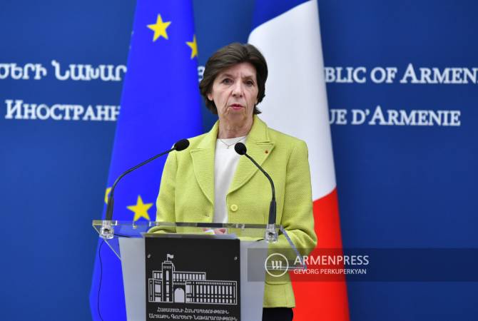 Installation of checkpoint in Lachin Corridor by Azerbaijan contradicts ceasefire 
agreement, says French FM