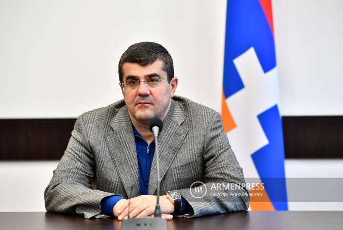 Nagorno Karabakh President's Victory Day address 