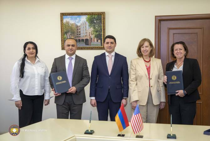 Следственный комитет Армении ФБР США подписали меморандум о сотрудничестве