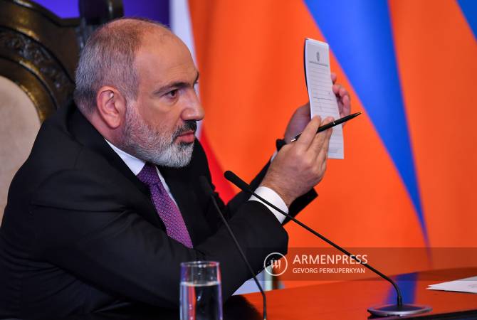 Pashinyan: l'Arménie est prête à reconnaître l'intégrité territoriale de l'Azerbaïdjan