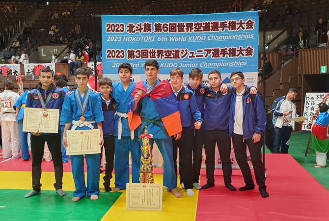 Армянские спортсмены на чемпионате мира по кудо заняли призовые места