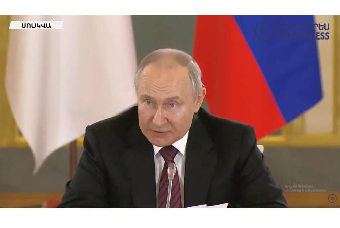 Главным бенефициаром сотрудничества в рамках ЕАЭС является Армения: Владимир 
Путин