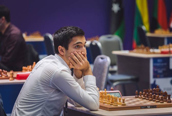 На Открытом шахматном турнире в Дубае Шант Саркисян и Мамикон Гарибян 
отстают от лидеров на пол-очка