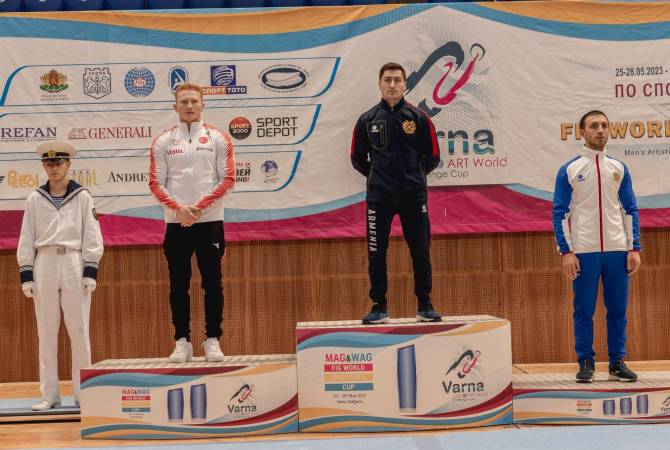 Гимнасты Артур Давтян и Артур Аветисян на World Challenge Cup завоевали 4 медали