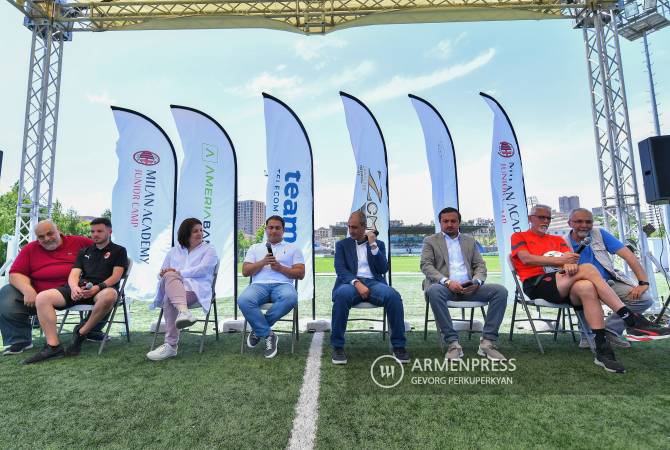 Milan Junior Camp kicks off in Yerevan 