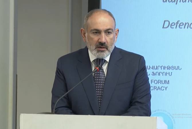 Lack of democracy had been used to conceal truth about Nagorno Karabakh conflict, says 
Pashinyan