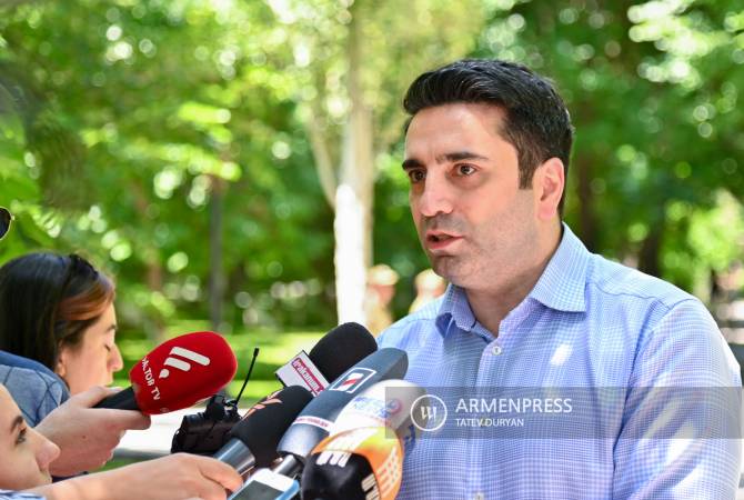 Problem won’t be resolved without Baku-Stepanakert dialogue, says Speaker of Parliament 