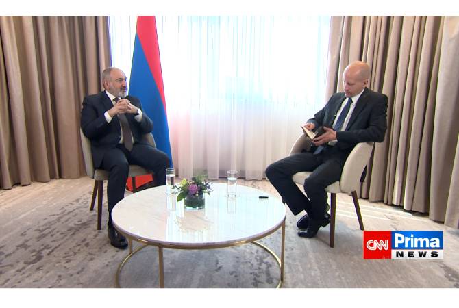 Нормальные отношения с соседями - основная цель внешней политики Армении: 
интервью премьер-министра CNN primanews