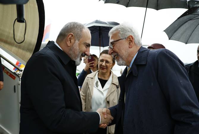 Armenian Prime Minister arrives in Turkey for Erdogan inauguration ceremony