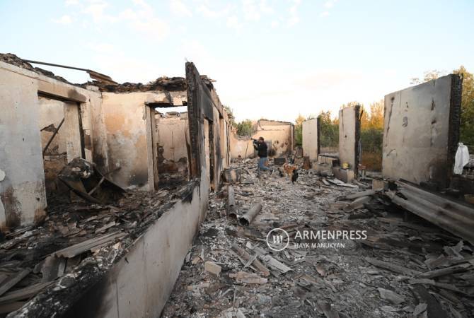 Ущерб, нанесенный Гегаркуникской области вследствие сентябрьской агрессии 
Азербайджана, почти полностью восстановлен