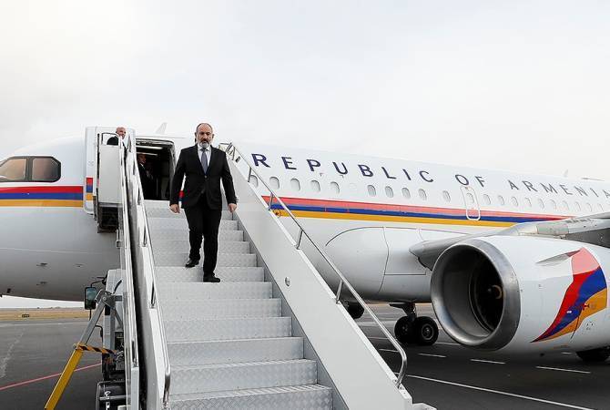 Премьер-министр Армении с рабочим визитом выехал в Российскую Федерацию