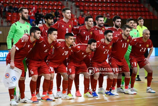  Известны соперники Армении на элит-раунде чемпионата мира по футзалу 2024 года 