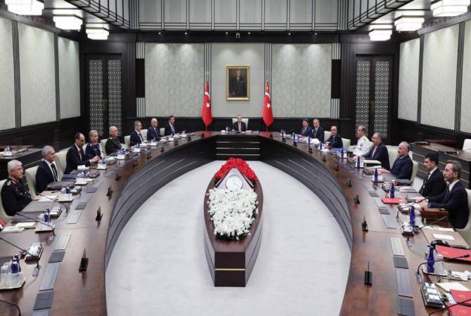 На заседании Совета безопасности Турции были затронуты армяно-азербайджанские 
отношения