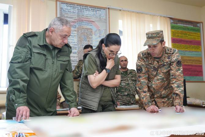  Генпрокурор посетила военную прокуратуру Севанского гарнизона и 2-й армейский 
корпус МО РА 