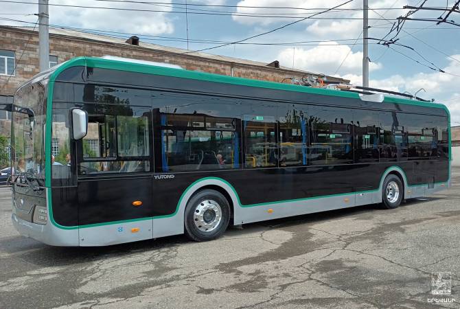 Yerevan buys new trolleybuses 