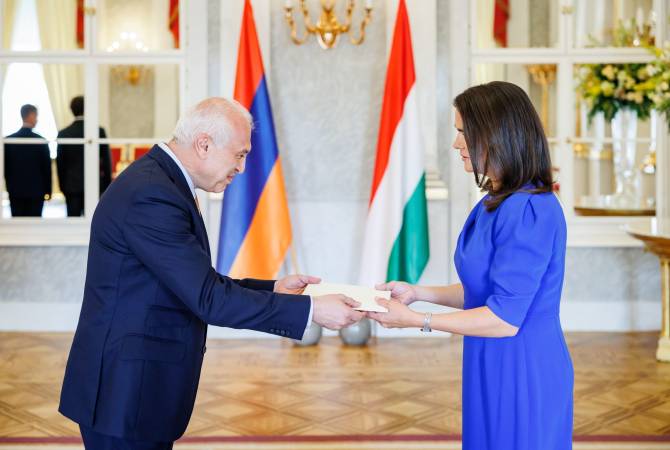  Посол Армении обсудил с президентом Венгрии возможности расширения 
двустороннего сотрудничества 
