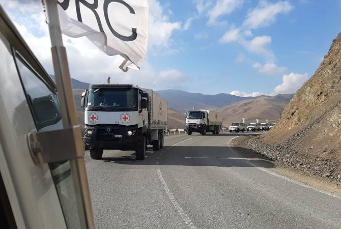 BREAKING: Azerbaijan blocks Red Cross, Russian peacekeeper-mediated humanitarian 
passage,cargo through Lachin Corridor 
