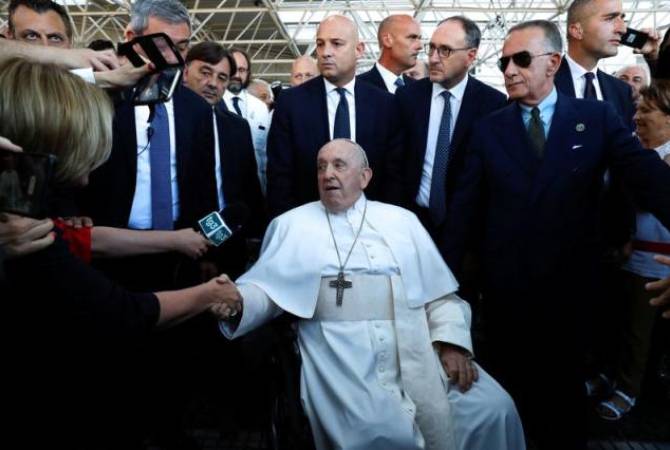 Pope Francis leaves hospital 'in better shape than before'