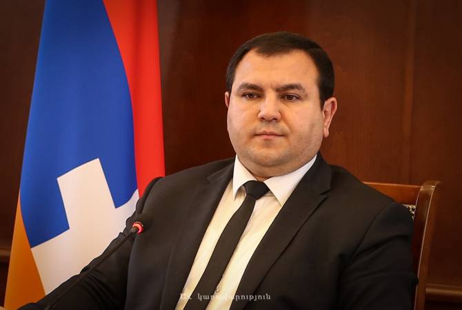 The state system of Artsakh has completely switched to eco-mode. Minister of State of 
Artsakh