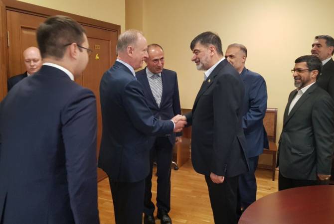  Николай Патрушев провел в Москве встречу с главнокомандующим Силами 
правопорядка Ирана 