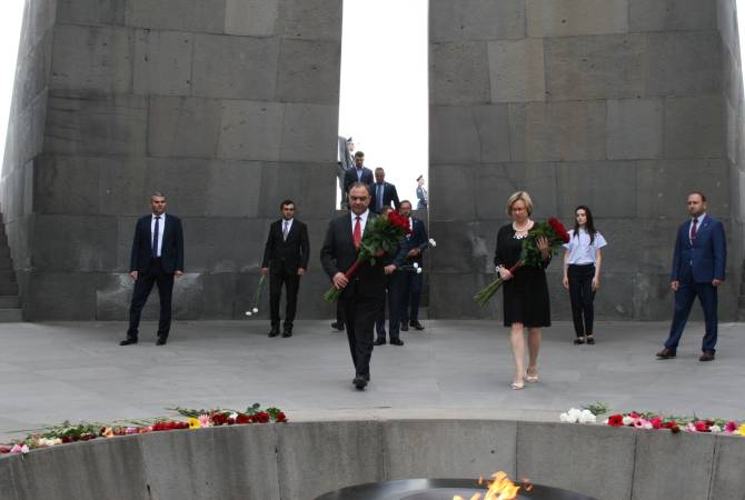  Исполнительный директор Европола Кэтрин де Боль почтила память жертв Геноцида 
армян 