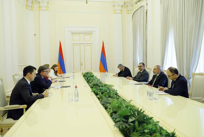 PM Pashinyan, the delegation of the US State Department refer to regional and 
international processes