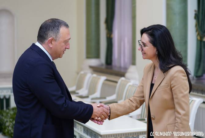  Генеральный прокурор Армении приняла вице-президента Международной 
ассоциации прокуроров 