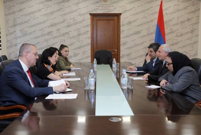  Министр ОНКС Армении приняла посла Ирана 