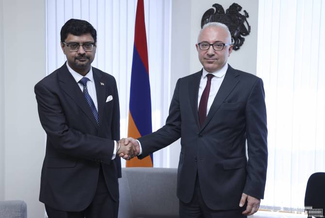 Armenian, Indian Foreign Ministries will make additional efforts to further deepen the 
relations between the countries