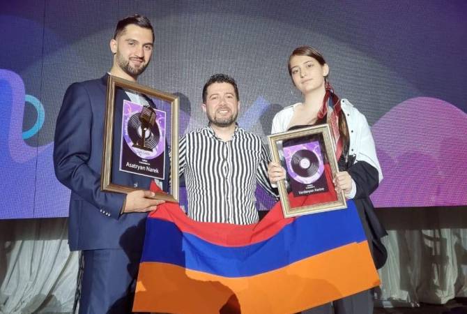  Делегация Армении вернулась с наградами с международного песенного конкурса в 
Молдове 