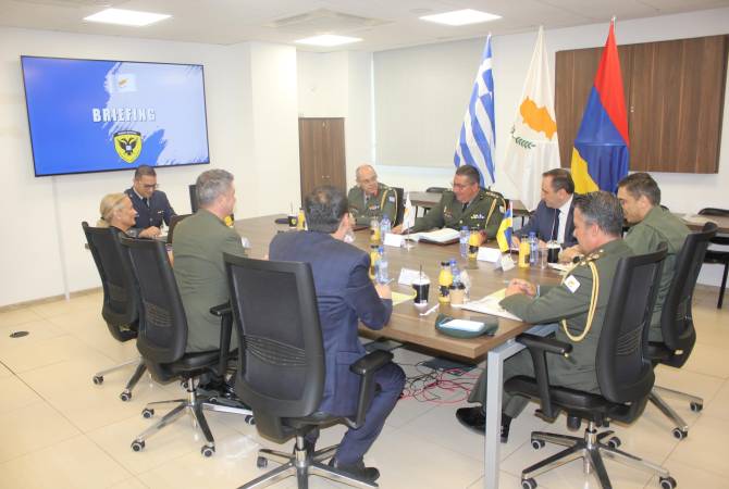Armenia, Greece, Cyprus sign annual trilateral military cooperation plan 
