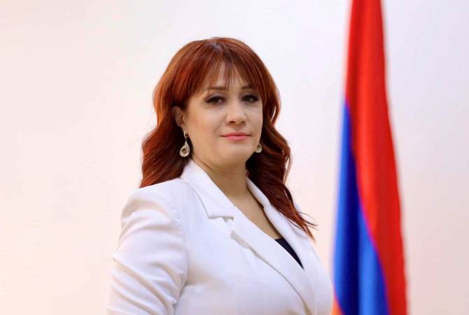 La porte-parole du Premier ministre a évoqué les manifestations en cours dans le Haut-
Karabakh 