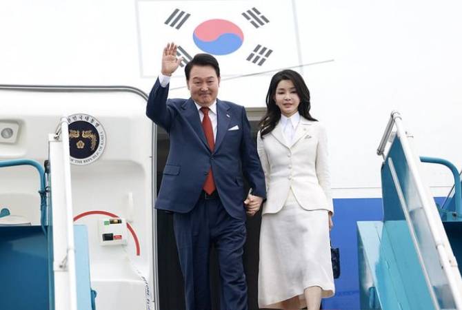 Հարավային Կորեայի նախագահն անակնկալ այցով ժամանել է Ուկրաինա
